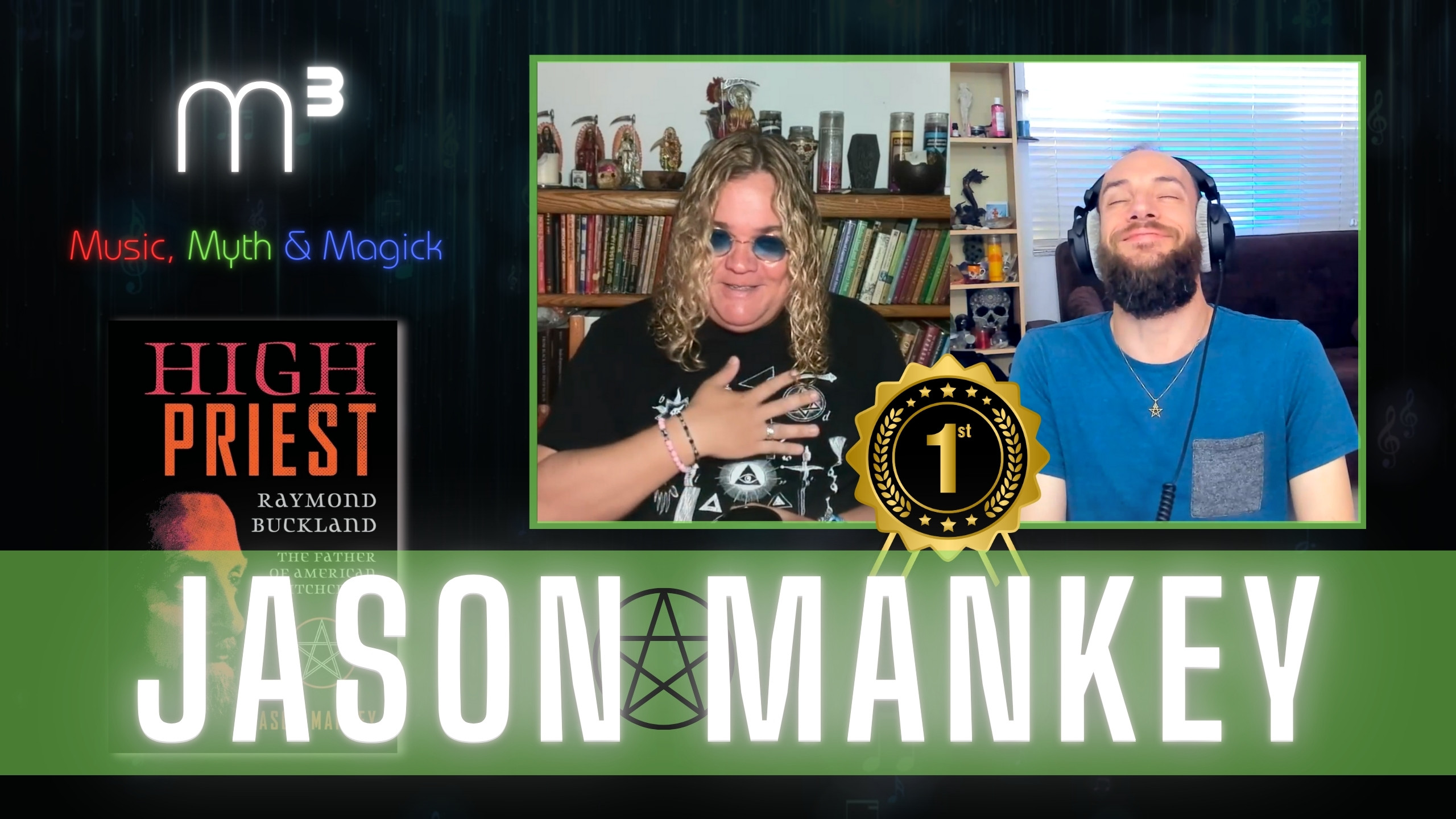 Jason Mankey and High Priest: Raymond Buckland – Ep. 7 – Aerik Arkadian