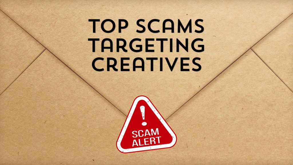 Common Scams for Authors, Artists, and Musicians